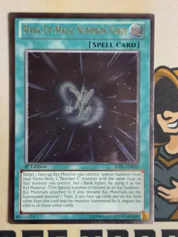 JOTL-EN059 Rank-Up-Magic Numeron Force Ultimate Rare 1st Edition YuGiOh! NM - Image 3