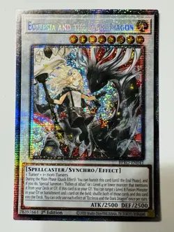 Yugioh Ecclesia And The Dark Dragon (Starlight Rare) BRP0-EN041 - Image 1