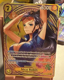 One Piece TCG Nico Robin EB03-055 SP Heroines Edition Alternate Art NM English - Image 1