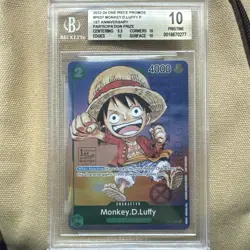 Pristine 10 Monkey.D.Luffy 2023 One Piece 1st Anniversary Tournament P-037 - Image 2
