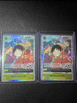🏴‍☠(3) One Piece TCG 500 Years In The Future Monkey.D.Luffy OP07-109 SR🏴‍☠ - Image 1