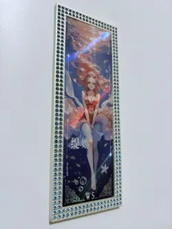 Nico Robin Diamond Metal Ticket Goddess Story Waifu One Piece Foil Glitter WS - Image 2