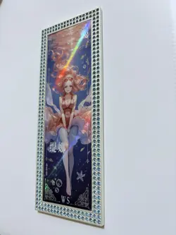 Nico Robin Diamond Metal Ticket Goddess Story Waifu One Piece Foil Glitter WS - Image 3