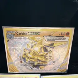 Pokemon BREAK Holo Card Lot - Carbink, Ninetales, Golduck, Machamp, Clawitzer - Image 2