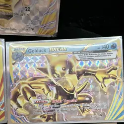 Pokemon BREAK Holo Card Lot - Carbink, Ninetales, Golduck, Machamp, Clawitzer - Image 4