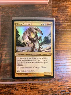 MtG Card Lot Sliver Overlord FOIL #24 & Birgi, the God of Storytelling #311 - Image 3