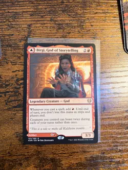MtG Card Lot Sliver Overlord FOIL #24 & Birgi, the God of Storytelling #311 - Image 5
