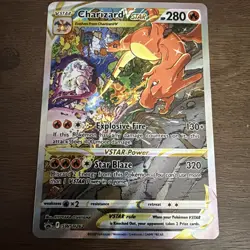 Pokemon Sword & Shield - Charizard VSTAR SWSH262 Holo Promo Card English - Image 1