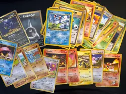 Small Lot Of Pokemon Cards - Older, Mostly Japanese - Image 1