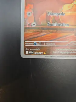 Pokemon TCG Vulpix Illustration Rare Card #138/132 Mega Evolutions NM - Image 2