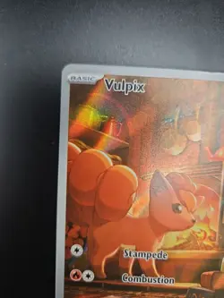 Pokemon TCG Vulpix Illustration Rare Card #138/132 Mega Evolutions NM - Image 5