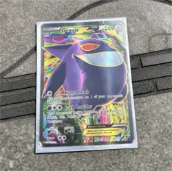 Gengar EX Full Art Ultra Rare Holo Pokemon Card 114/119 XY Phantom Forces - Image 1