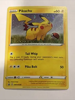 Pikachu SWSH039 SWSH: Sword & Shield Promo Cards Holo - Image 1
