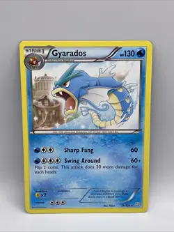 Gyarados Dragons Exalted 24/124 Non Holo Pokemon Card - Image 1