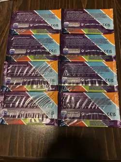 Pokemon Play Series Four New Sealed Booster Packs Lot of 8 Packs Stamped Cards - Image 2