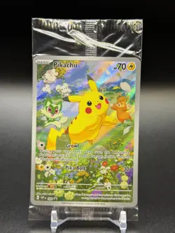 Pikachu SVP 088 SEALED S&V Black Star Promo (4 Cards) - Pokemon TCG - NM - Image 1