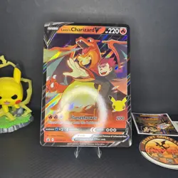 Lance's Charizard V SWSH133 SWSH: Sword & Shield Promo Cards Holo - Image 1