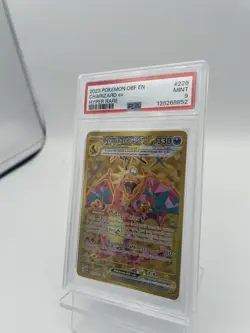 Pokemon TCG Charizard EX Obsidian Flames Card 228/197 PSA 9 - Image 4