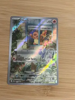 Charmander 044 Scarlet & Violet Promo Cards Holo Full Art Character Rare English - Image 1