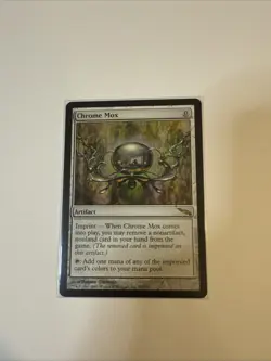 MTG Chrome Mox – Mirrodin – LP Lightly Played Magic the Gathering Artifact Card - Image 1