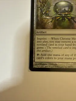 MTG Chrome Mox – Mirrodin – LP Lightly Played Magic the Gathering Artifact Card - Image 2
