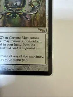 MTG Chrome Mox – Mirrodin – LP Lightly Played Magic the Gathering Artifact Card - Image 5