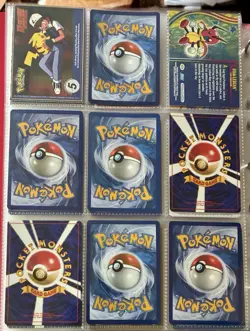 Vintage Pokemon Card Collection - No Binder Lot 5 Pages - Holo - Modern LP/NM - Image 2