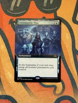 Unstoppable Plan (Extended Art) – Aetherdrift – NM – MTG - Image 1