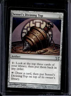 2004 Magic MTG Champions of Kamigawa Sensei's Divining Top #268 - Image 1