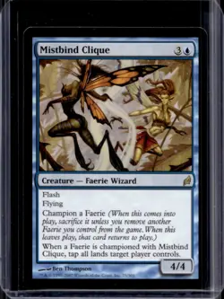 2007 Magic MTG Lorwyn Mistbind Clique #75 - Image 1