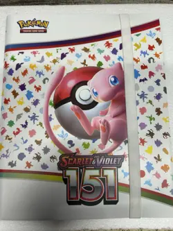 151 Complete Base Set Pokemon w Binder Poster and ETB set list - Image 1
