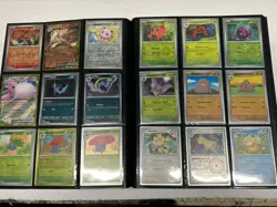 151 Complete Base Set Pokemon w Binder Poster and ETB set list - Image 5