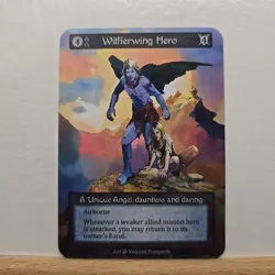 Witherwing Hero Non Foil Unique Sorcery Contested Realm BETA - Image 1