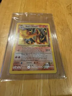 Pokemon TCG Blaine's Charizard Gym Challenge 2 Holo Unlimited Rare - Image 2
