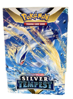 Pokemon Sword & Shield Silver Tempest Booster Pack Box with 2 Sealed Card Decks - Image 2