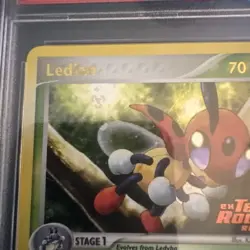 Ledian Reverse Foil 23/109 PSA 9 Mint 2004 Pokemon EX Team Rocket Returns - Image 4