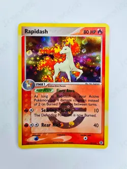Pokemon FireRed & LeafGreen Holo 13/112 " Rapidash " LP-NM - Image 1