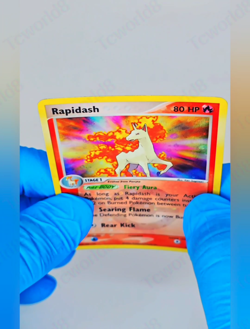 Pokemon FireRed & LeafGreen Holo 13/112 " Rapidash " LP-NM - Image 2