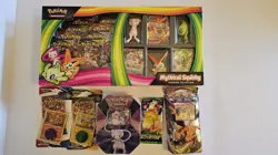 Lot Pokemon TCG Mythical Squishy Premium Collection Box Sealed New. - Image 1