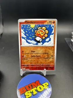 Pokemon Surging Sparks REVERSE HALO CASTFORM 020/191 TCG NINTENDO - Image 1