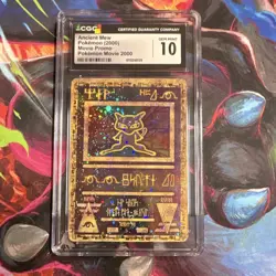 Pokemon Ancient Mew Movie 2000 Promo Holo CGC Gem Mint 10 2000 - Image 1
