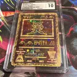 Pokemon Ancient Mew Movie 2000 Promo Holo CGC Gem Mint 10 2000 - Image 3