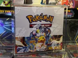 Pokemon TCG: Surging Sparks Booster Box(36 Packs) SEALED W/Magnetic Acrylic Case - Image 1