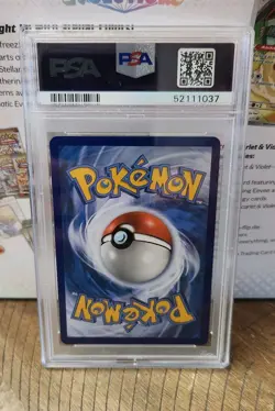 Pokemon TCG Moltres Zapdos Articuno GX Stained Glass SM210 PSA 10 - Image 2