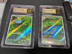 Bulbasaur 166/165 & Ivysaur 167/165 Set Of PRISTINE 10s Pokemon 151 Jp - Image 3