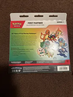 Pokemon First Partner Illustration Collection Series 1 Promo Box - Image 2
