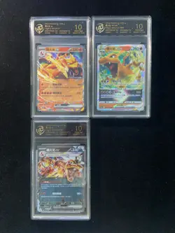 2024 Pokemon S-CHS CS5aC 005/127 RRR Charizard VSTAR RPA 10 Pristine Lot*3 PC46 - Image 1