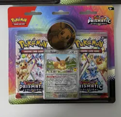 Pokemon TCG: Prismatic Evolutions: 2 pack Blister [Eevee] New Sealed - IN HAND - Image 1