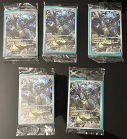 Pokemon Ascended Heroes N’s Zekrom Promo 031 Sealed Rare Full Art X5 - Image 1