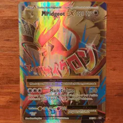 Pokemon M Pidgeot EX Full Art 105/108 Evolutions Mega 220 HP Holo Ultra Rare - Image 1